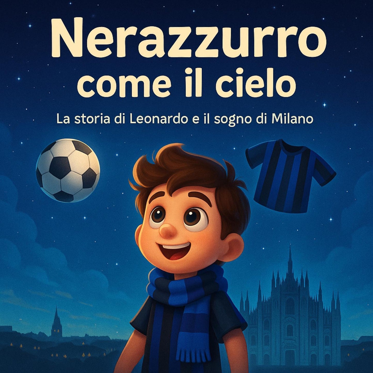Nerazzurro come il cielo - La storia di Leonardo e il sogno di Milano
