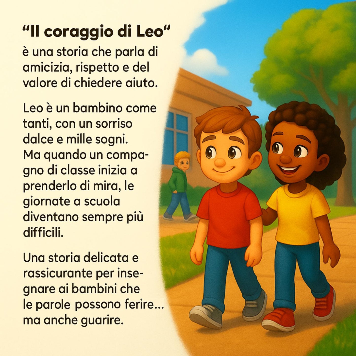 Il coraggio di Leo: Una storia di amicizia e rispetto