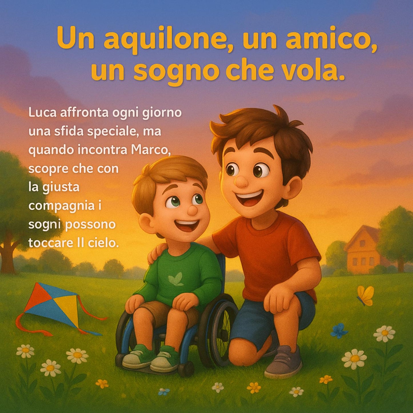 Il volo di Luca: Una favola di amicizia e coraggio