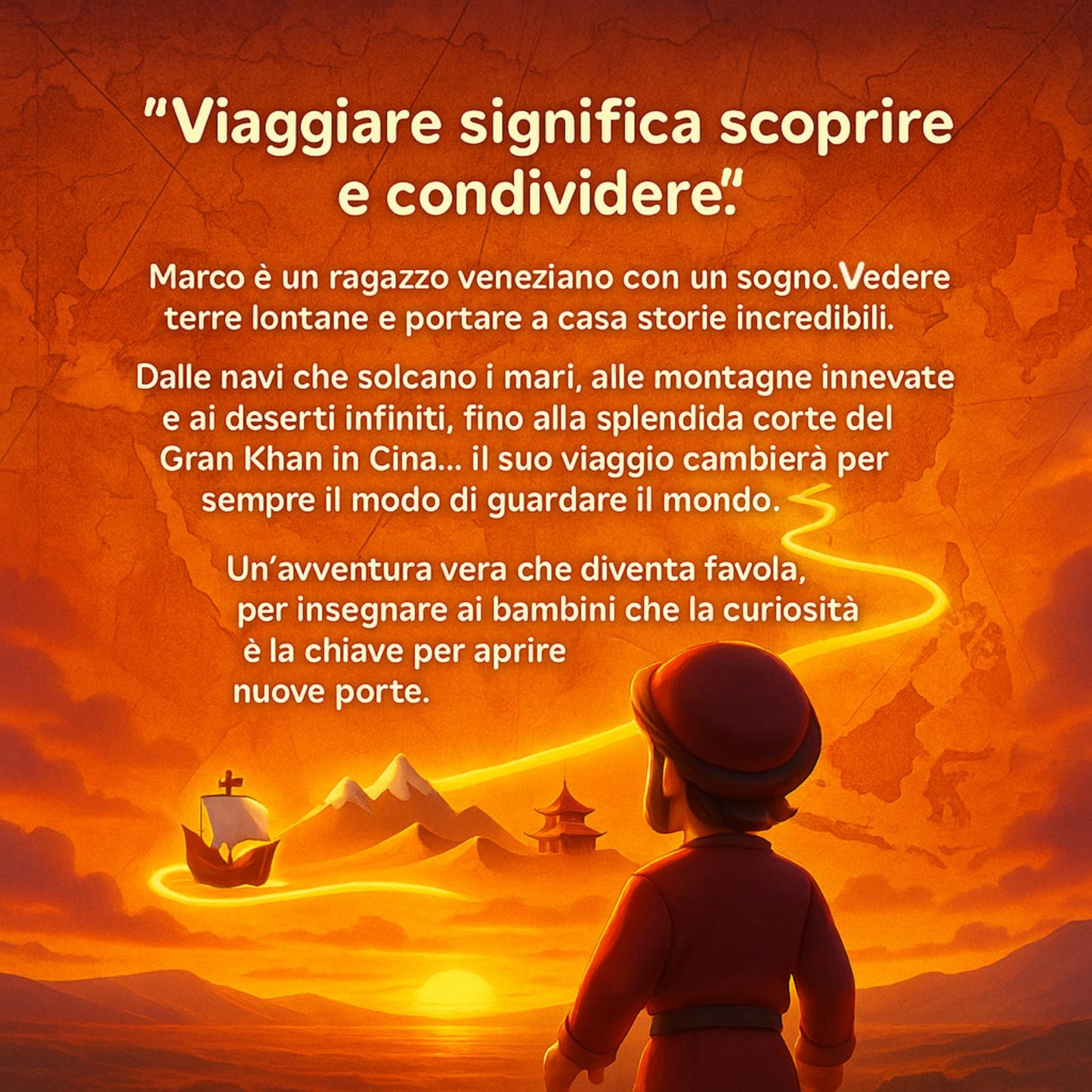 Marco Polo: Il ragazzo che viaggiò fino all'estremo Oriente