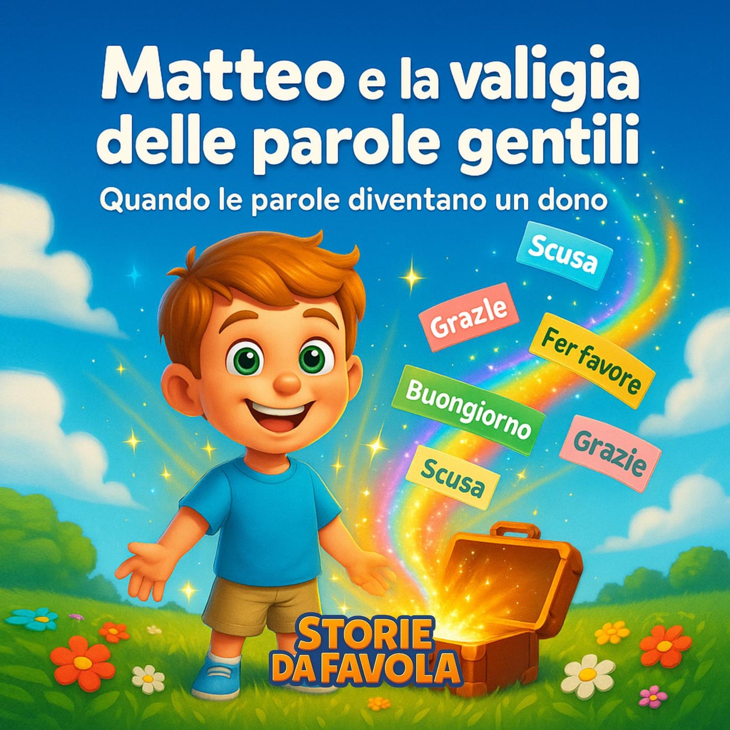 Matteo e la valigia delle parole gentili: Quando le parole diventano un dono