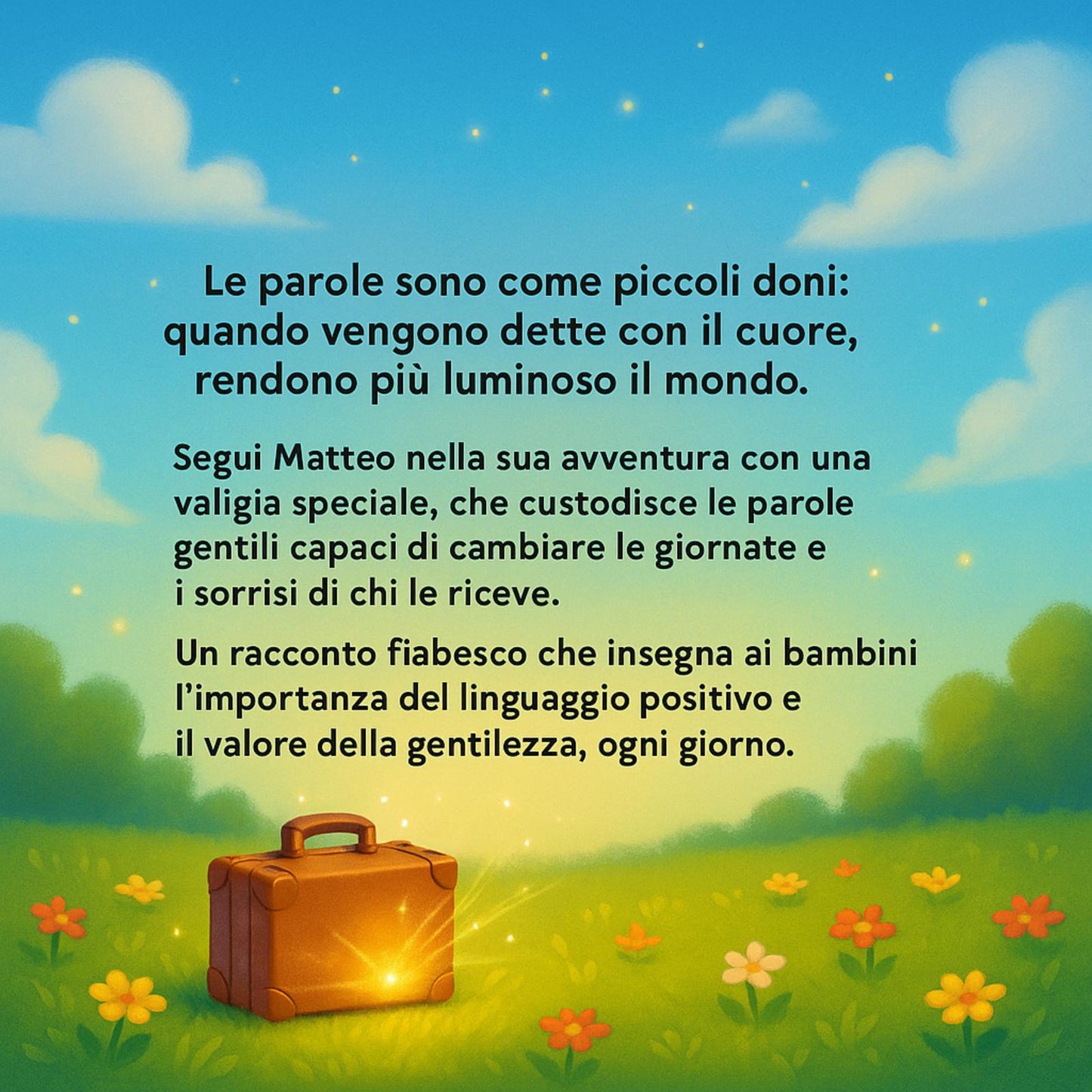 Matteo e la valigia delle parole gentili: Quando le parole diventano un dono