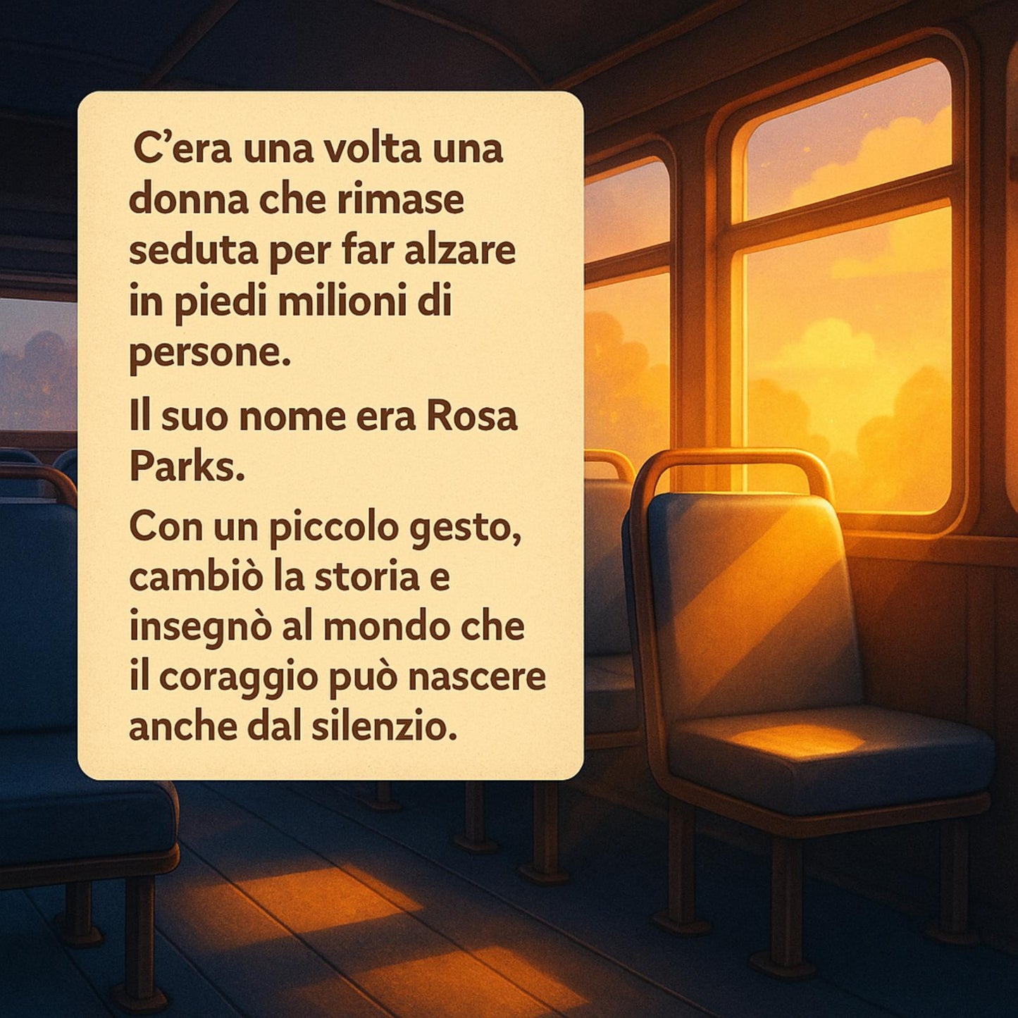 Rosa Parks: Il posto del coraggio
