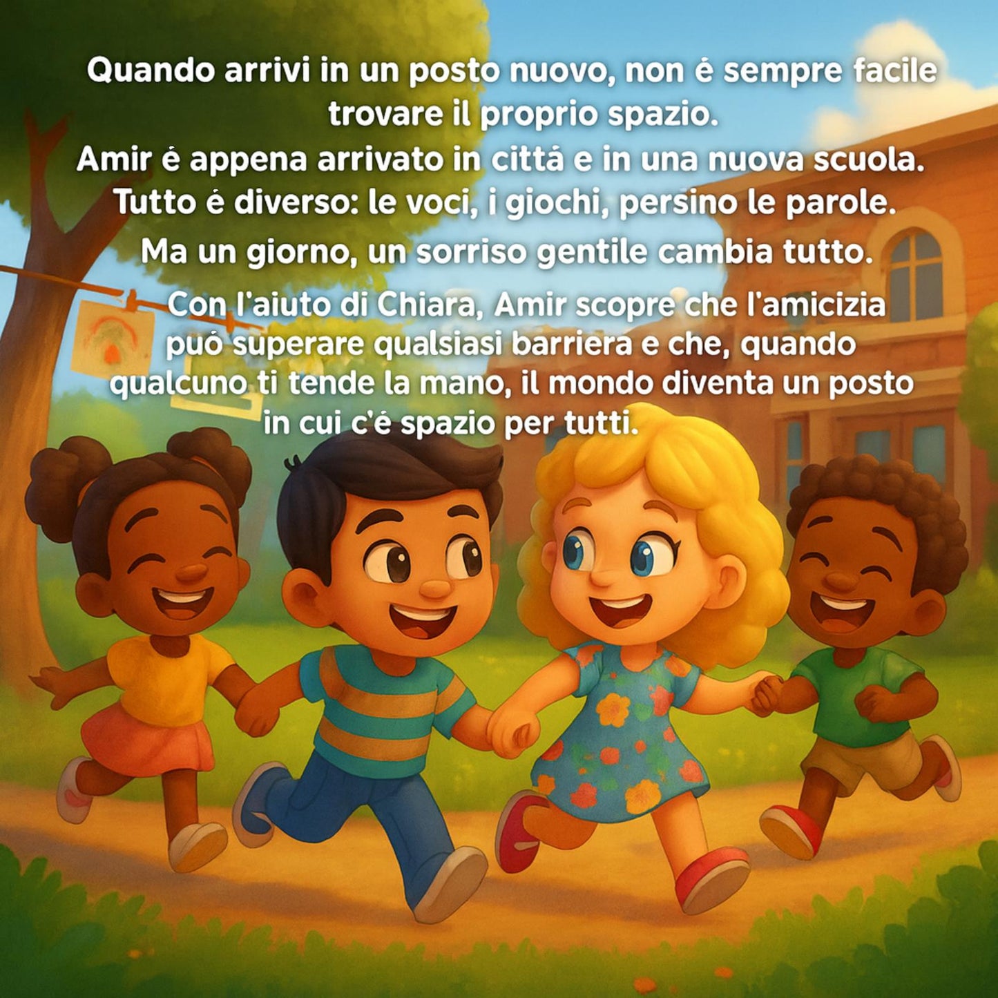 Un sorriso per Amir: Una storia di amicizia e inclusione