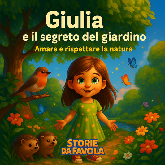 Giulia e il segreto del giardino: Amare e rispettare la natura