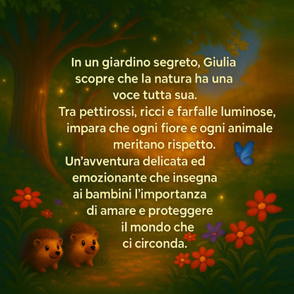 Giulia e il segreto del giardino: Amare e rispettare la natura