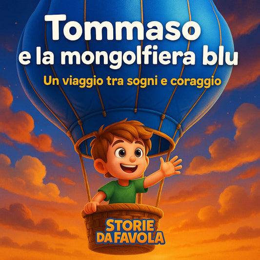 Tommaso e la mongolfiera blu: Un viaggio tra sogni e coraggio